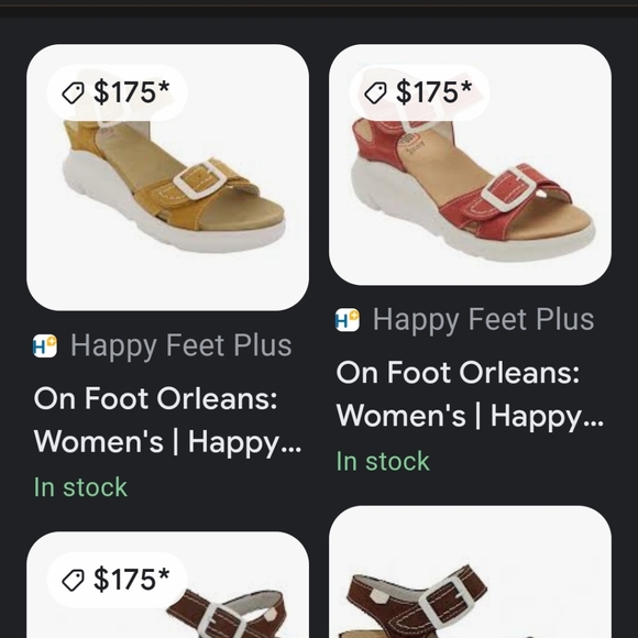 Sz. 39.5 On Feet Wear Sandals - Picture 5 of 8